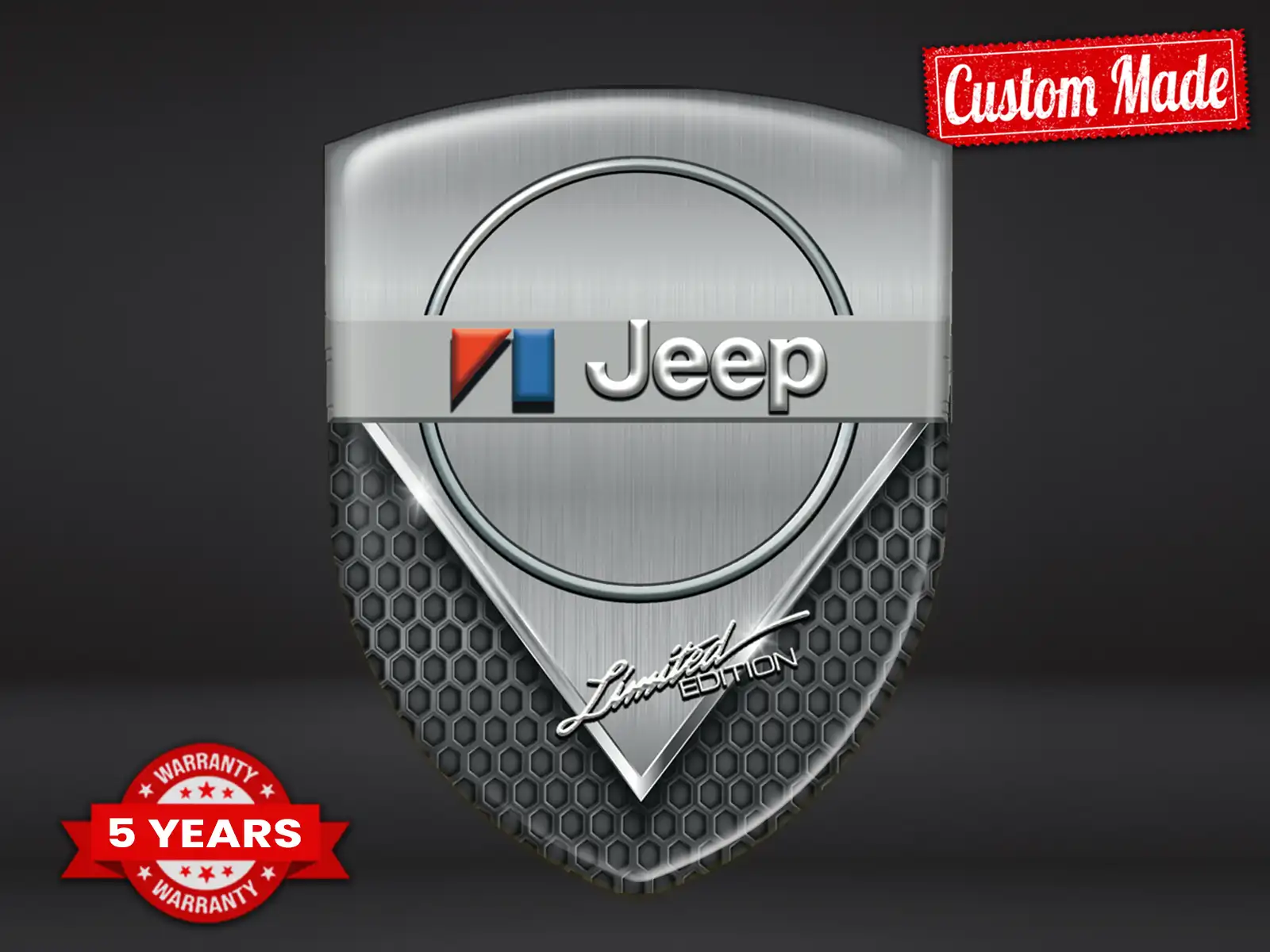 Jeep Pegatinas Logo Auto Máximo Duradero Estilo Diseño